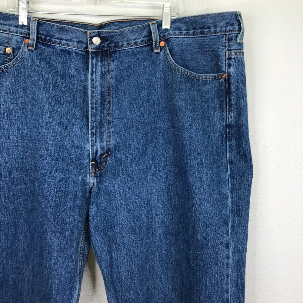 Levis 550 Relaxed Fit Jeans Mens 48x30(28.5) Blue Tapered Leg Denim 100% Cotton